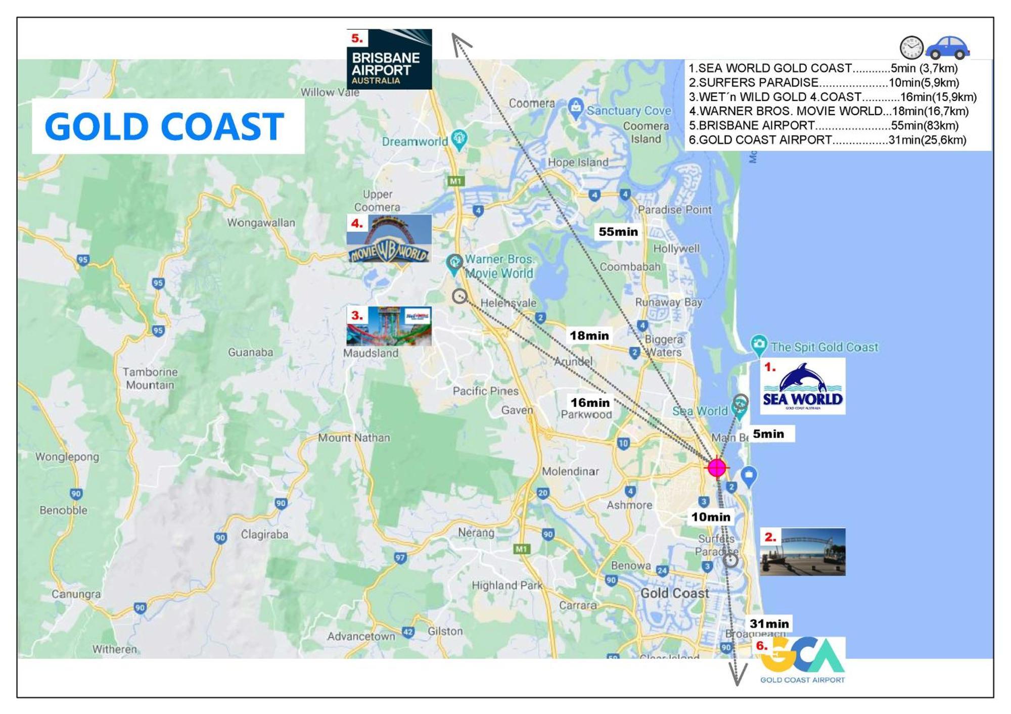 Exquisitely Furnished 2 Bedroom Apartment! * Gold Coast